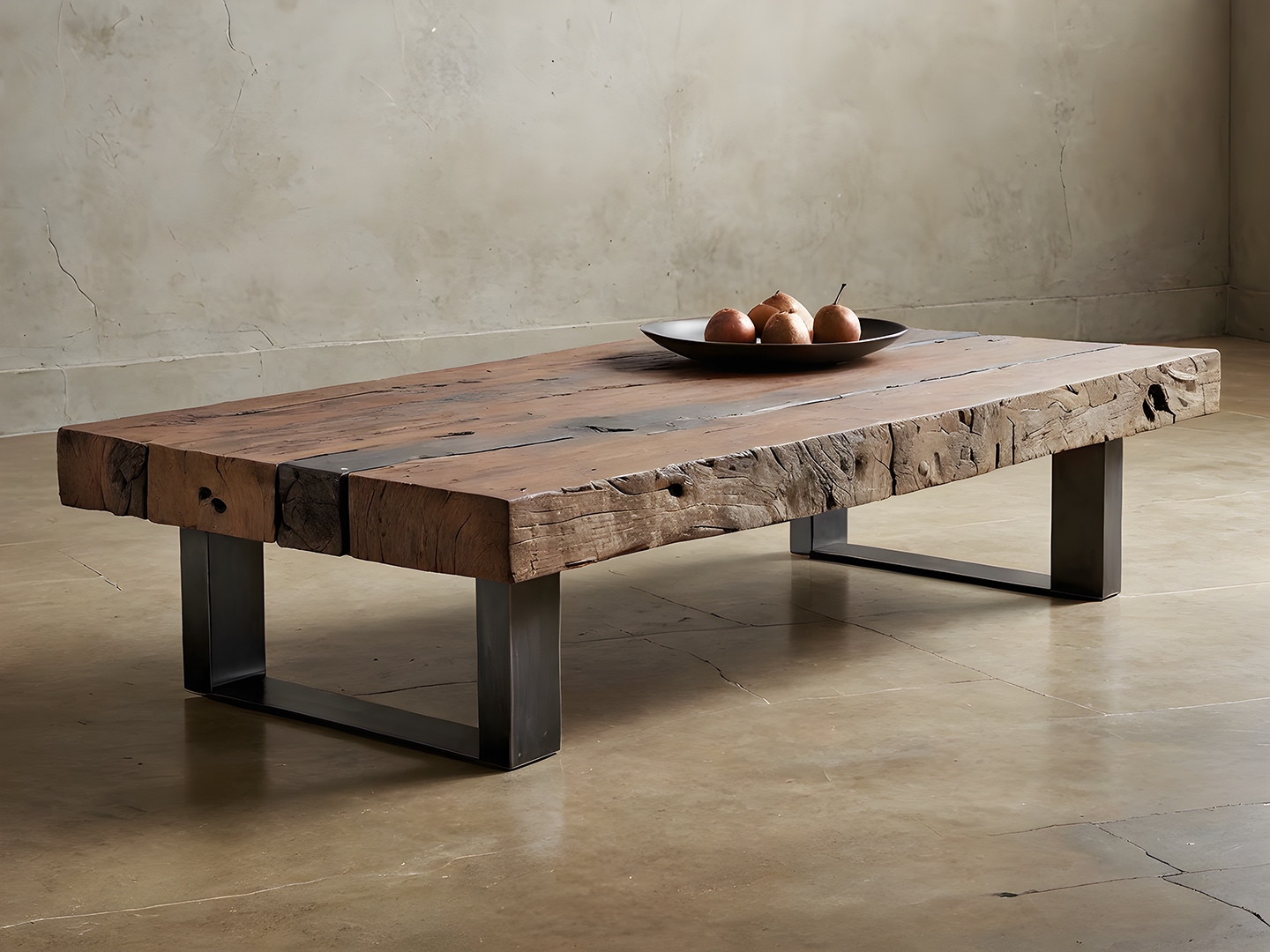 Noble Solid Beam Τραπεζι Σαλονιου