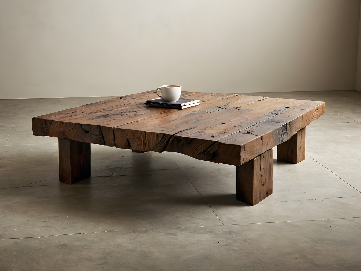 Noble Solid Beam Τραπεζι Σαλονιου