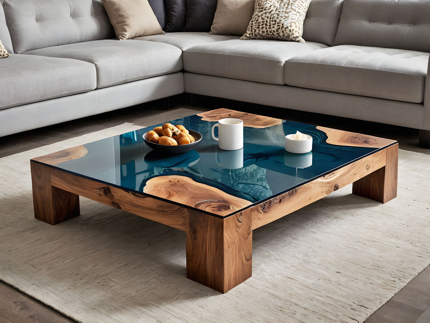 Gibson Resin Τραπεζι Σαλονιου