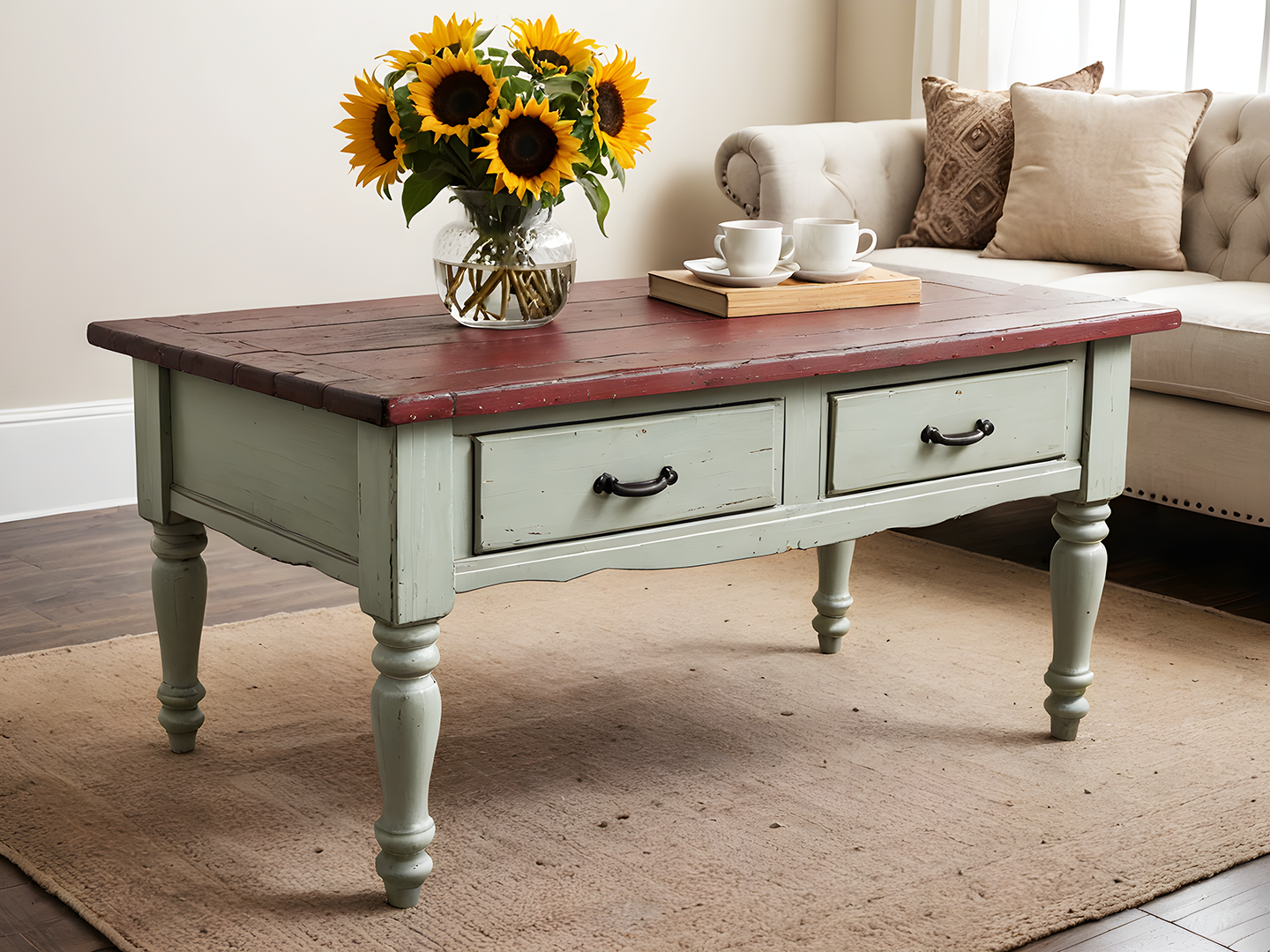 Olmsted Cottage Τραπεζι Σαλονιου