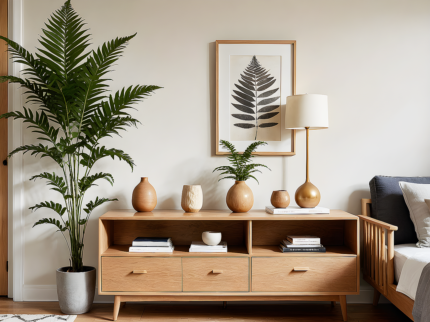 Dream Μπουφές Mid-Century Oak