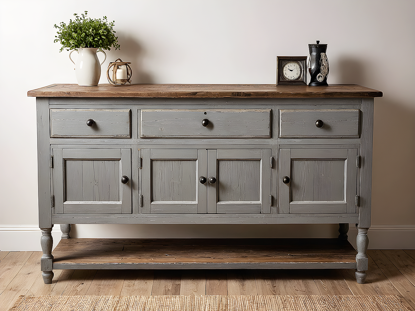 Laurel Μπουφές Farmhouse Grey