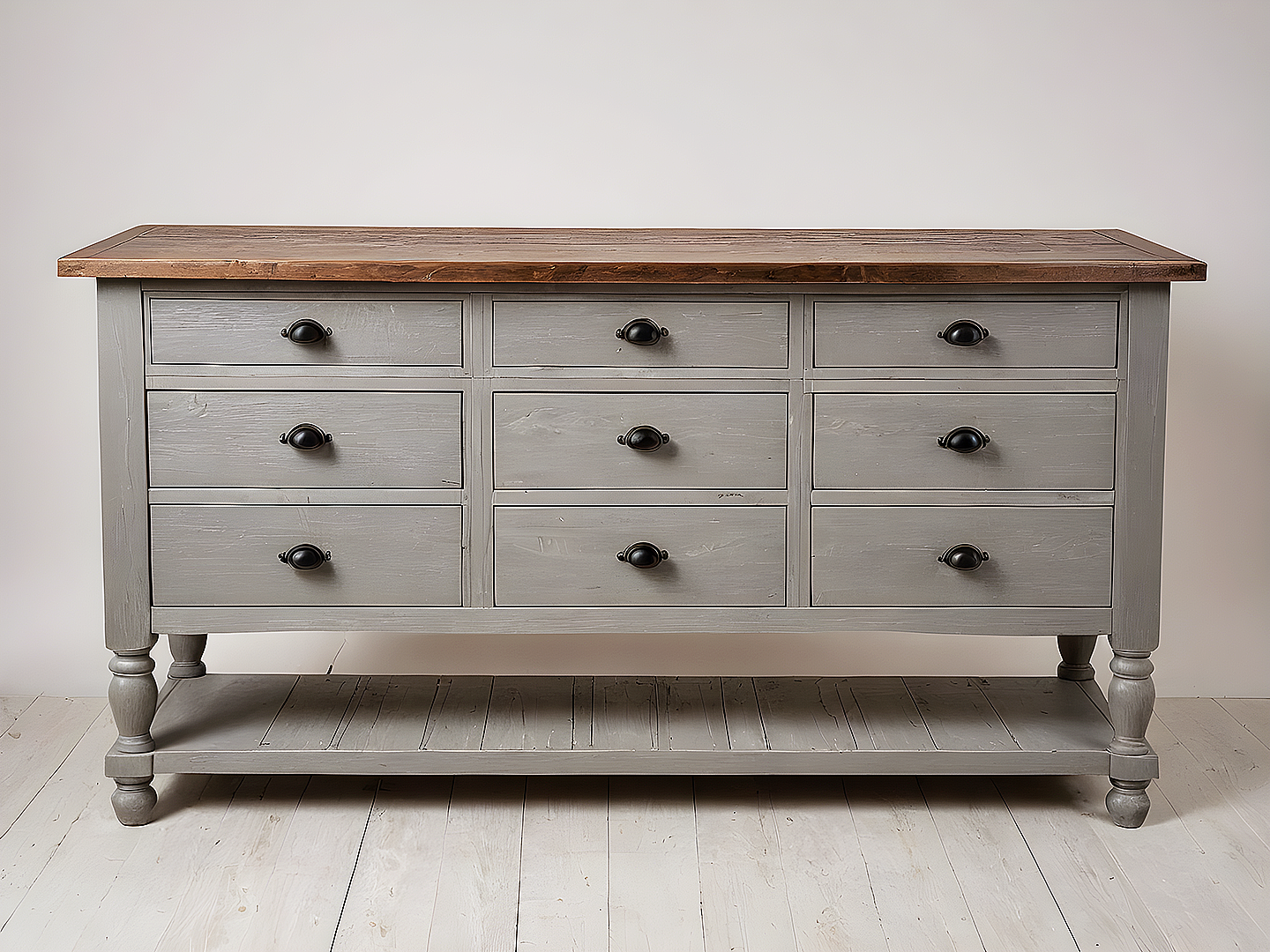 Laurel Μπουφές Farmhouse Grey