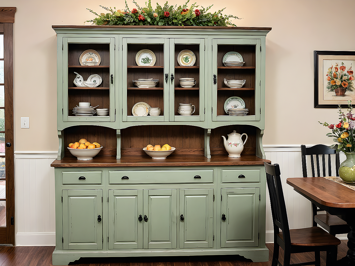 Williston Classic Country Hutch - Μπουφές