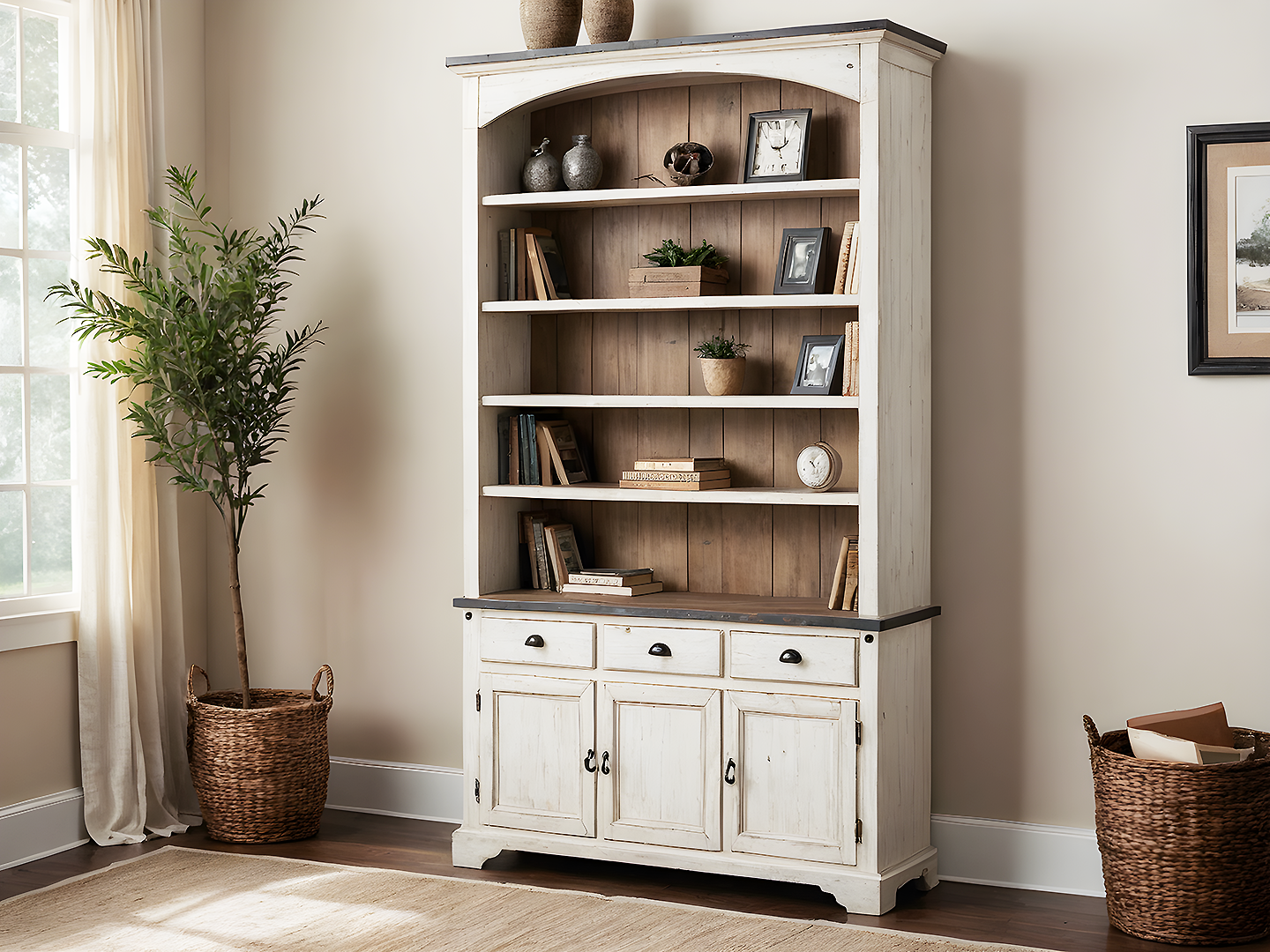 Westwood Ξύλινη Cottage Βιβλιοθήκη 