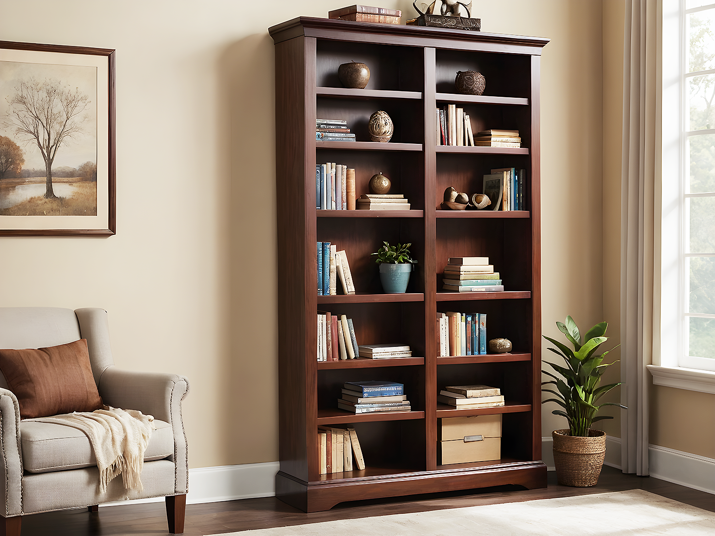 Aston Κλασική Βιβλιοθήκη από Μαόνι