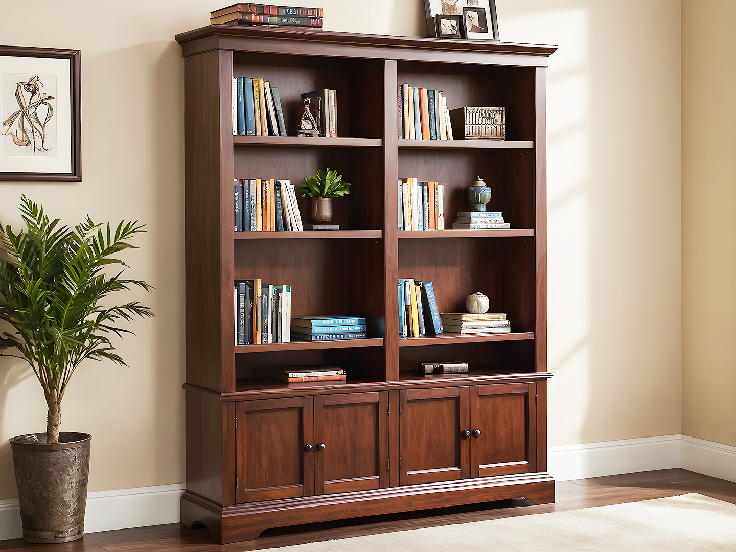 Aston Κλασική Βιβλιοθήκη από Μαόνι