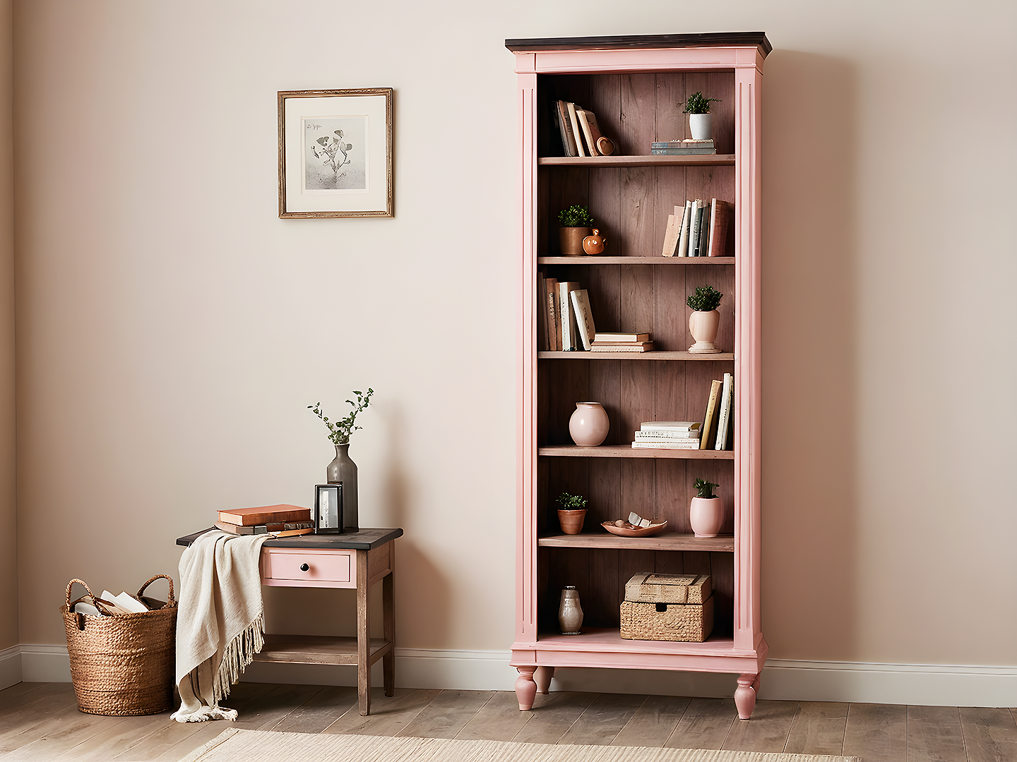 Easter Cottage Ξύλινη Βιβλιοθήκη 