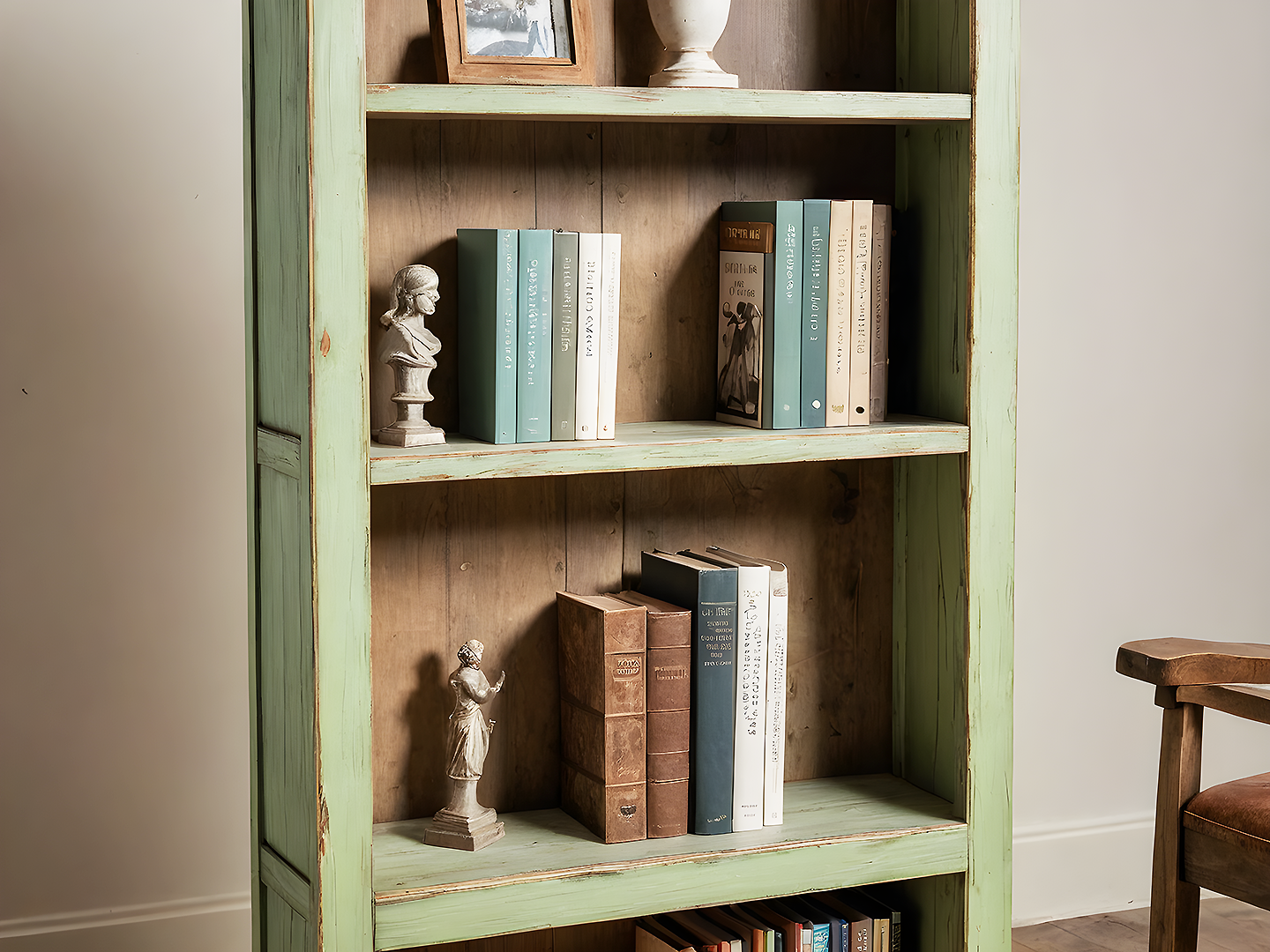 Hartford Rustic Cottage Ξύλινη Βιβλιοθήκη