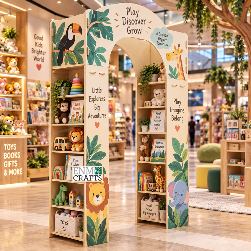 POP Wooden Display for Promotion Event 451