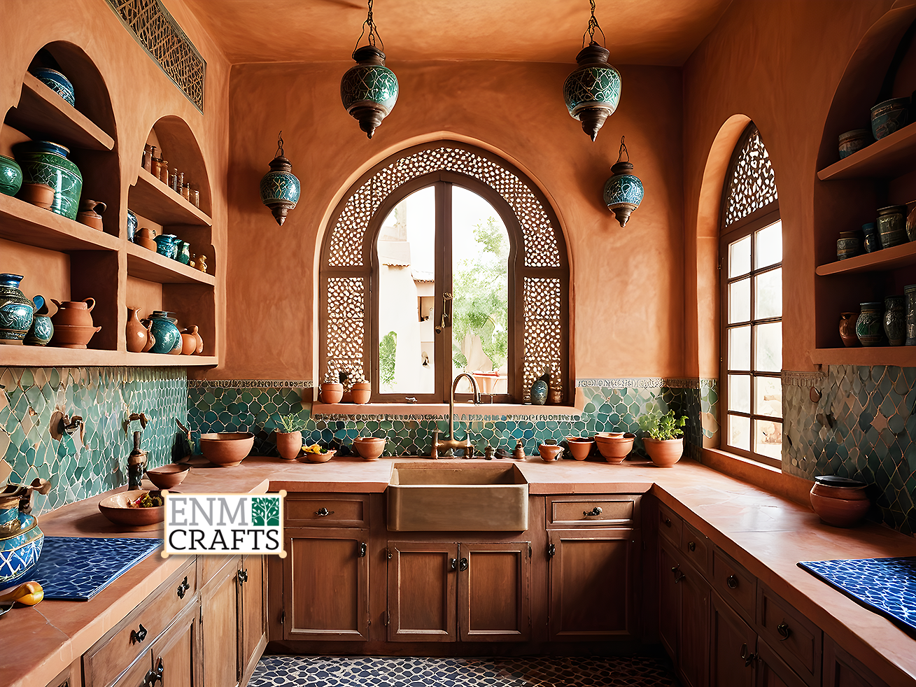 Moroccan Mediterranean Kitchen