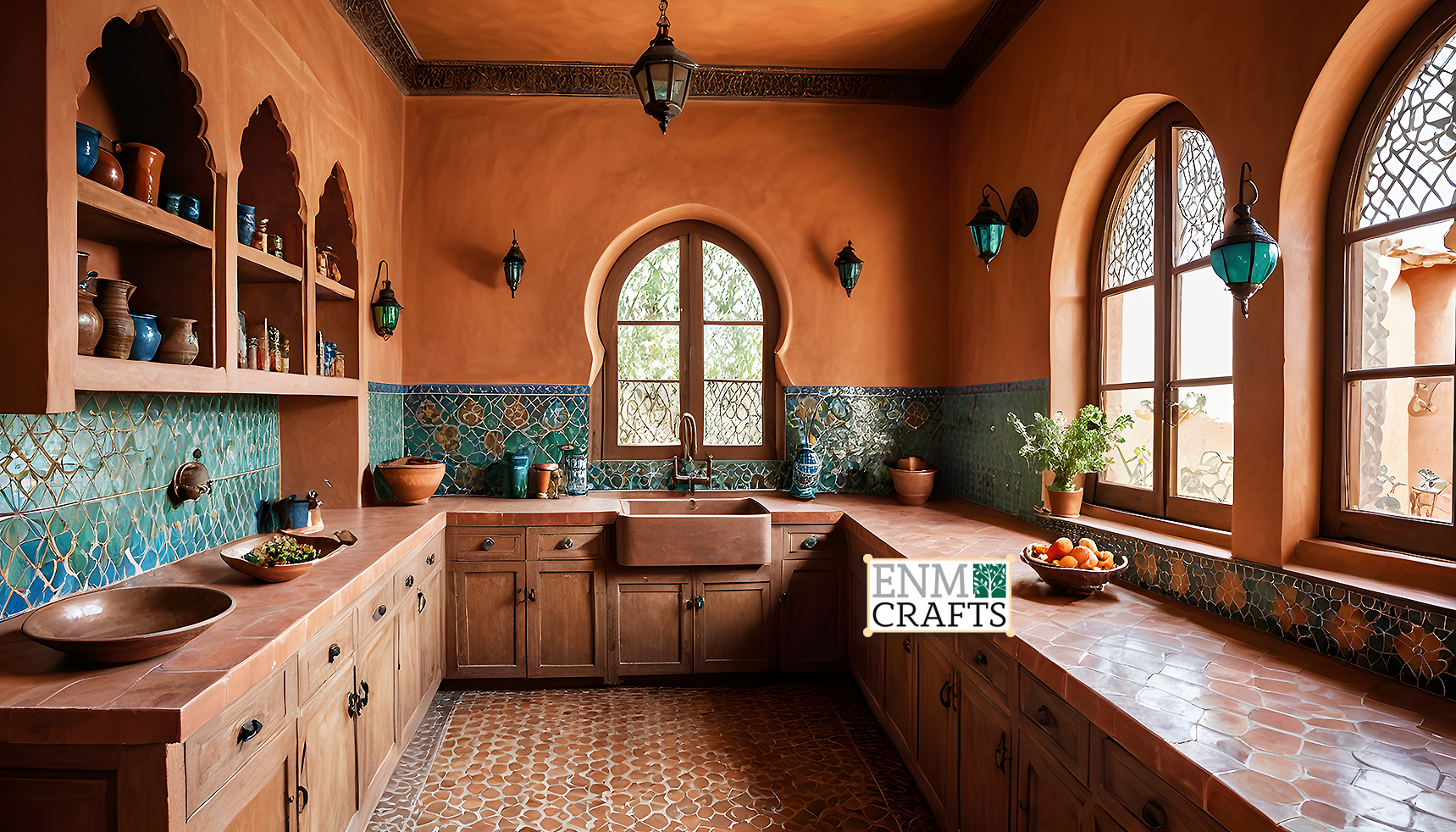 Moroccan Mediterranean Kitchen