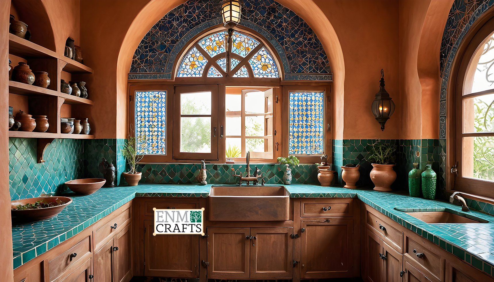 Moroccan Mediterranean Kitchen