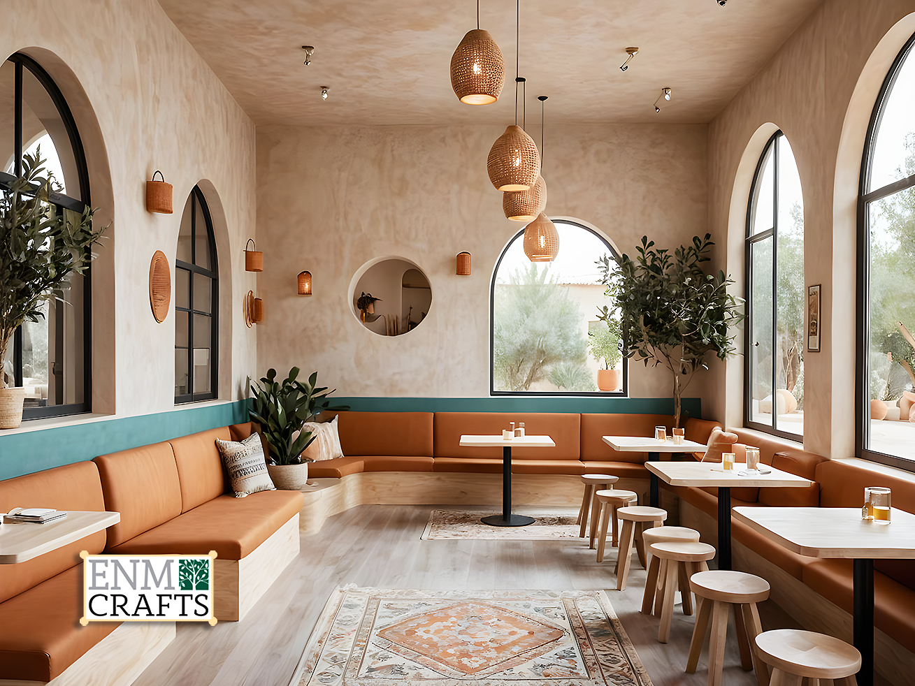 Mediterranean Terracotta Café 