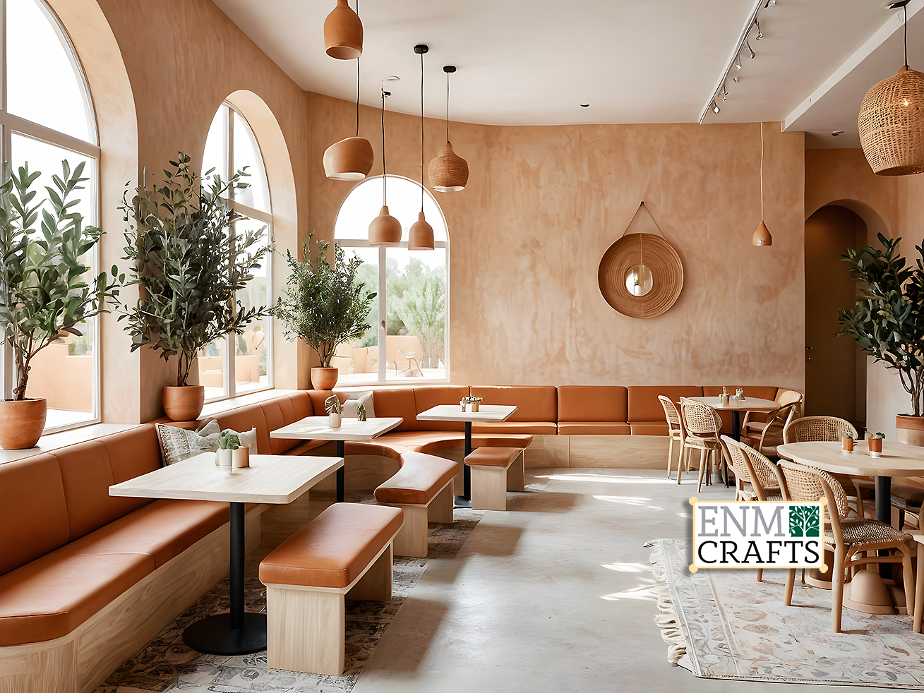 Mediterranean Terracotta Café 