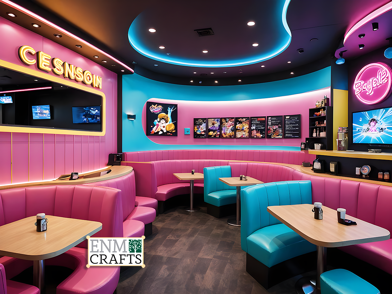 Anime Café Design