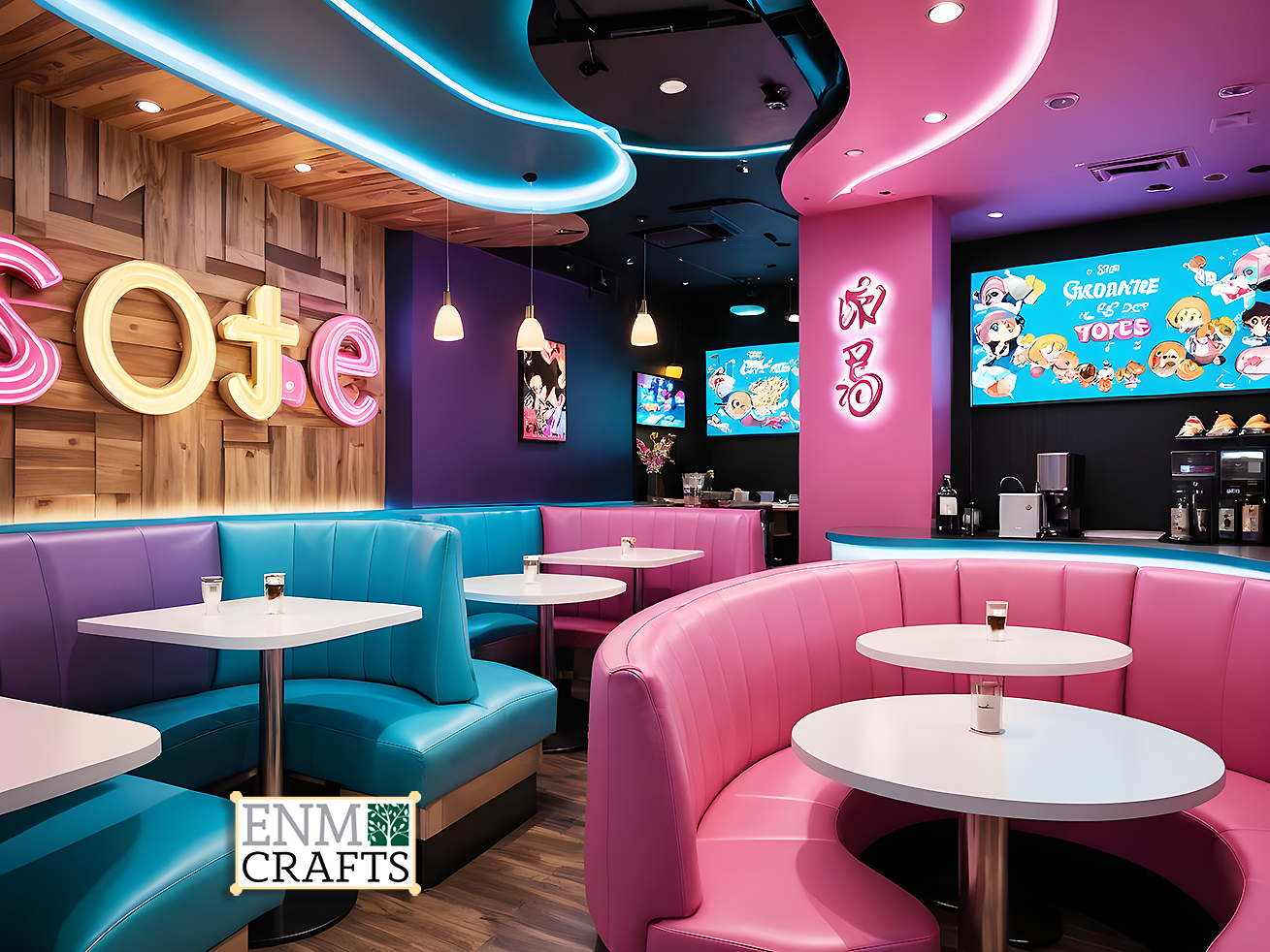 Anime Café Design