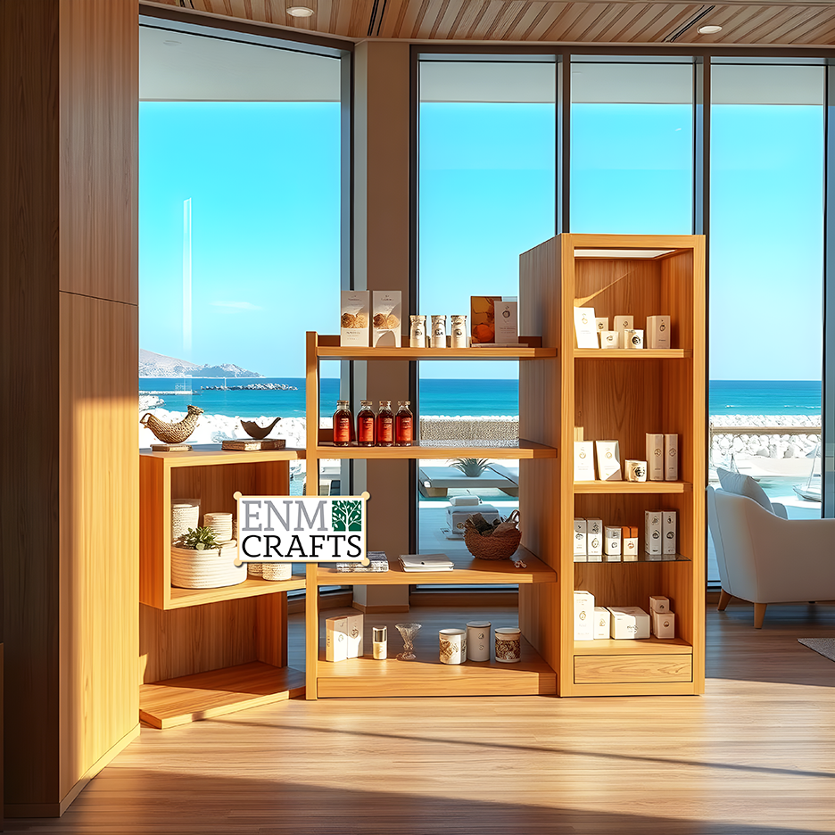 Modular Ξύλινο Σύστημα Προβολής Lobby G1027