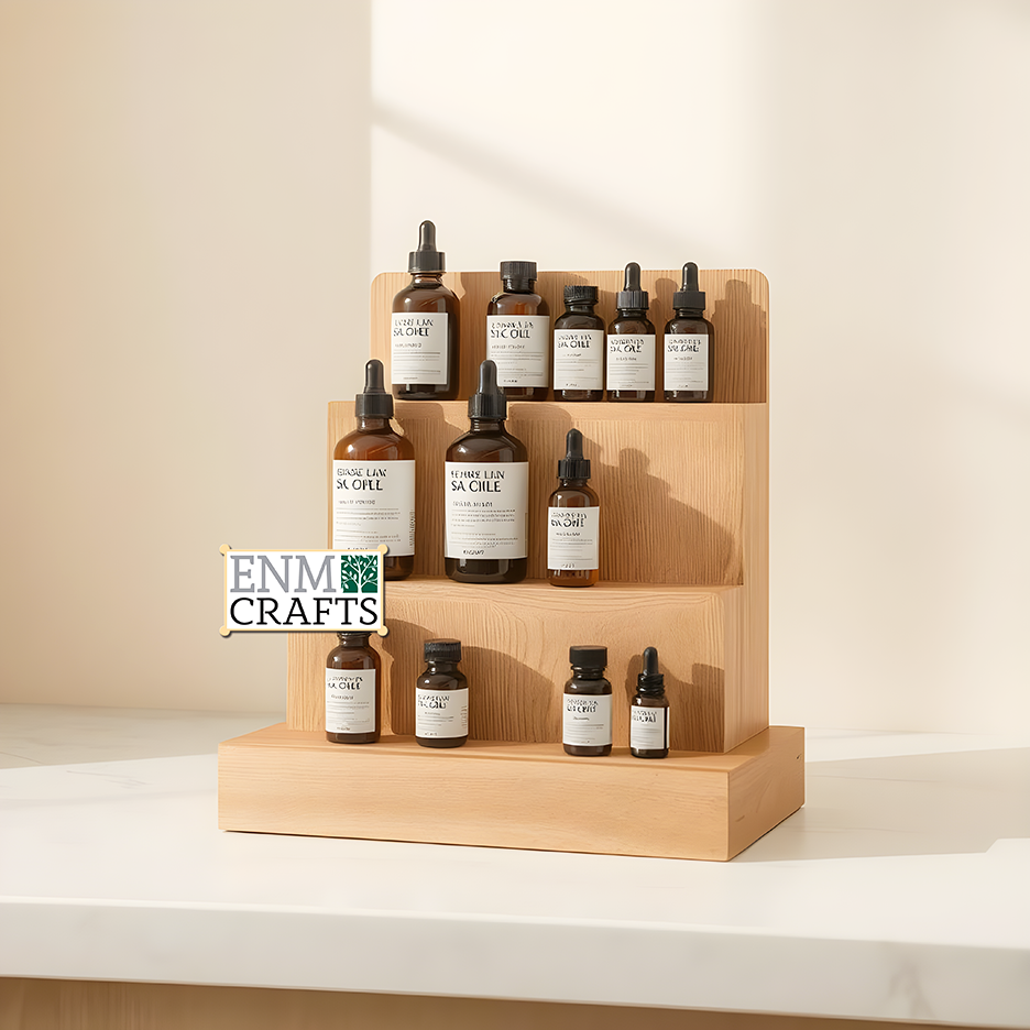 Ξύλινη Επιτραπέζια Βάση Spa Τριών Επιπέδων G1043