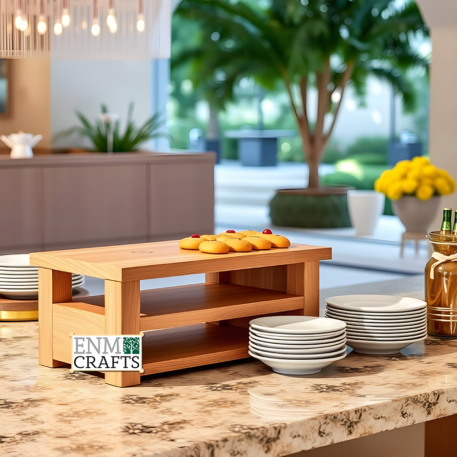 Ξύλινη Βάση Ανύψωσης Buffet G1045