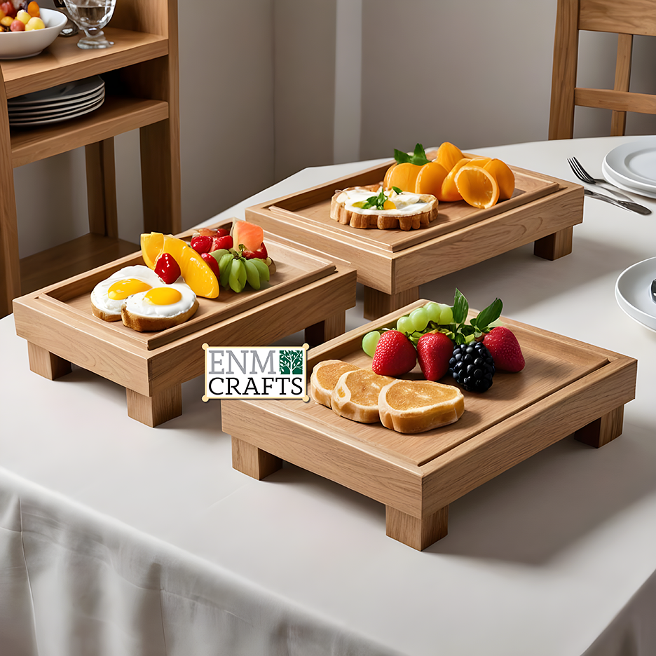 Ξύλινα Breakfast Buffet Risers G1048