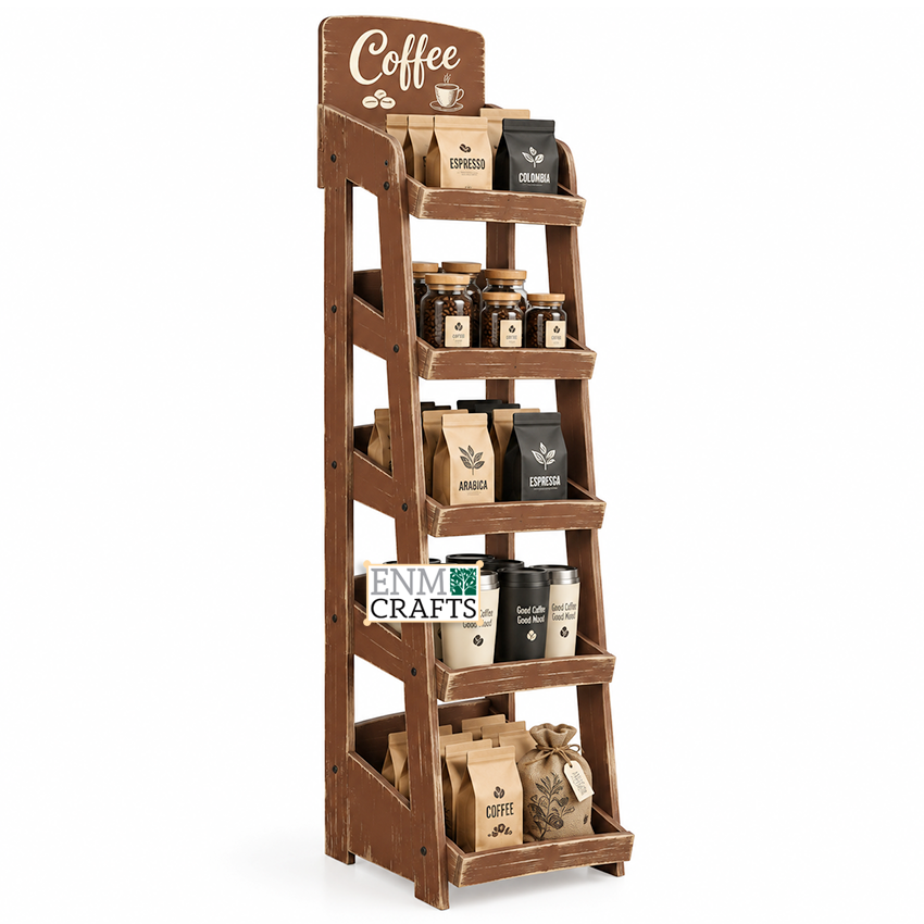 Coffee Bags Ξύλινο Σταντ Προβολής 510