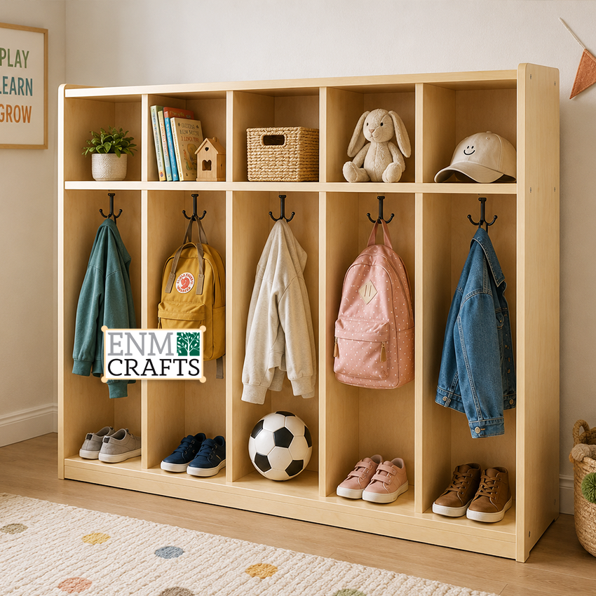 Παιδικο Ξύλινο Wall Locker 963