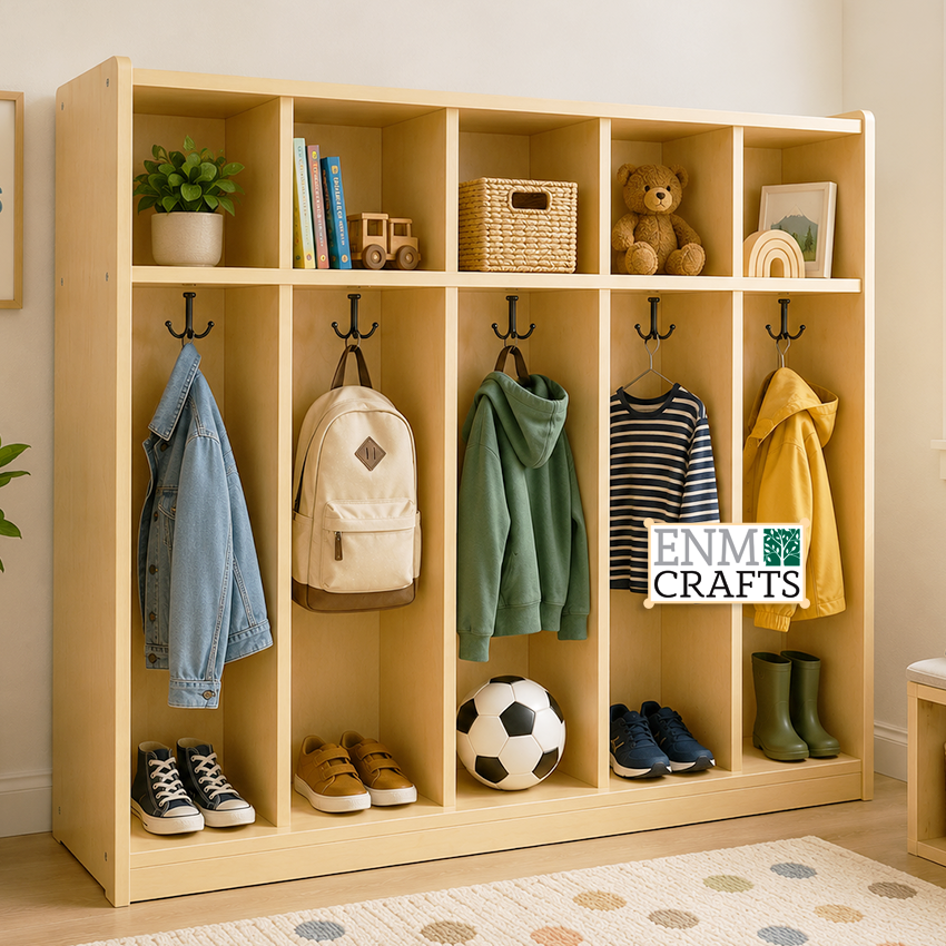 Παιδικο Ξύλινο Wall Locker 963