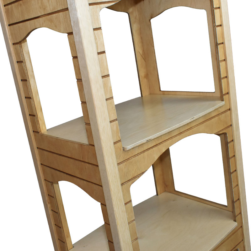 Rustic Cabin Ξύλινο Σταντ 677