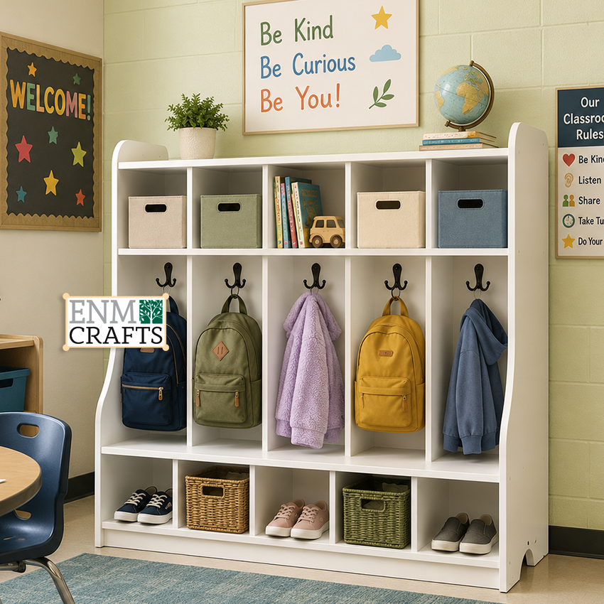 Παιδική Ξύλινη Cubbie Lockers 965