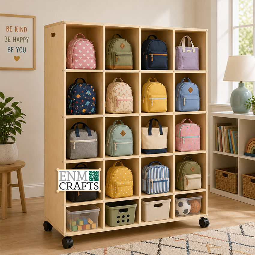 Twin Mobile Storage Unit με Ανοιχτές Θήκες 968