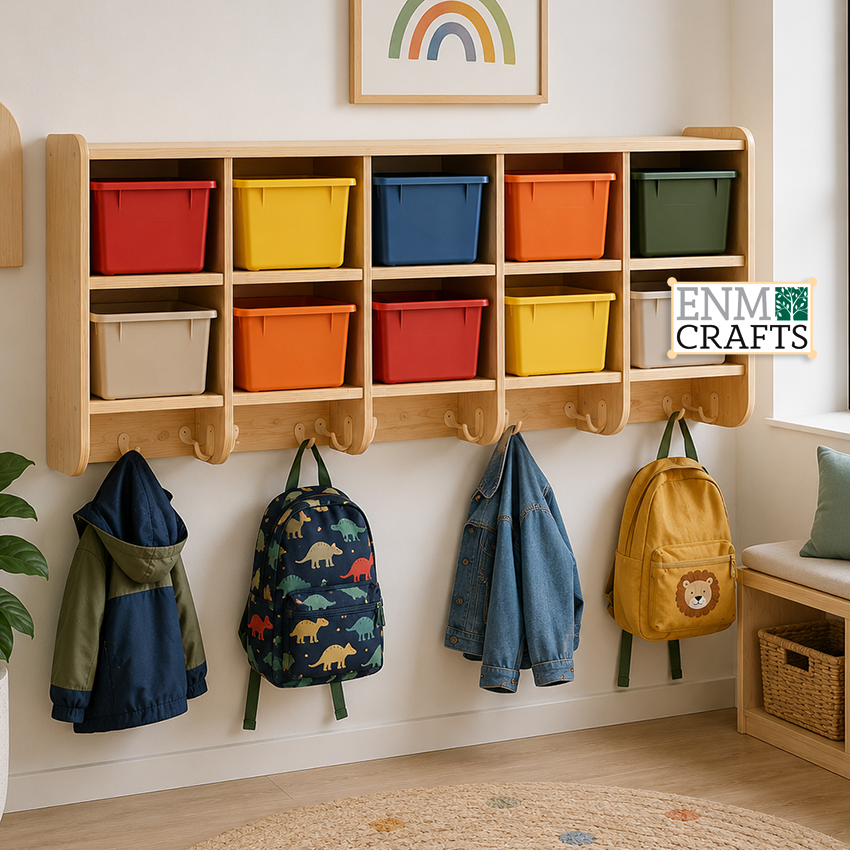 Wall Mounted Cubby Organizer 969