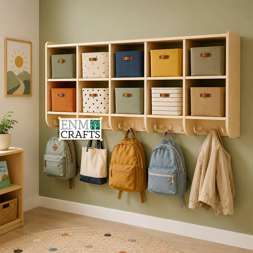 Wall Mounted Cubby Organizer 969