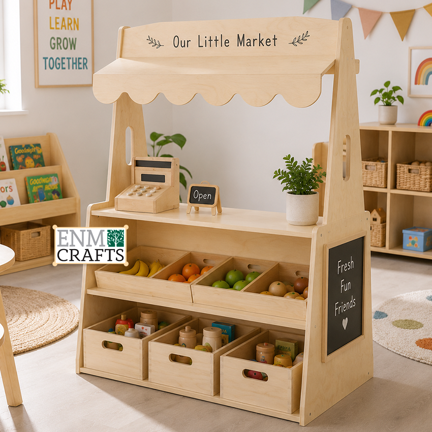 Montessori Play Market Stand 975