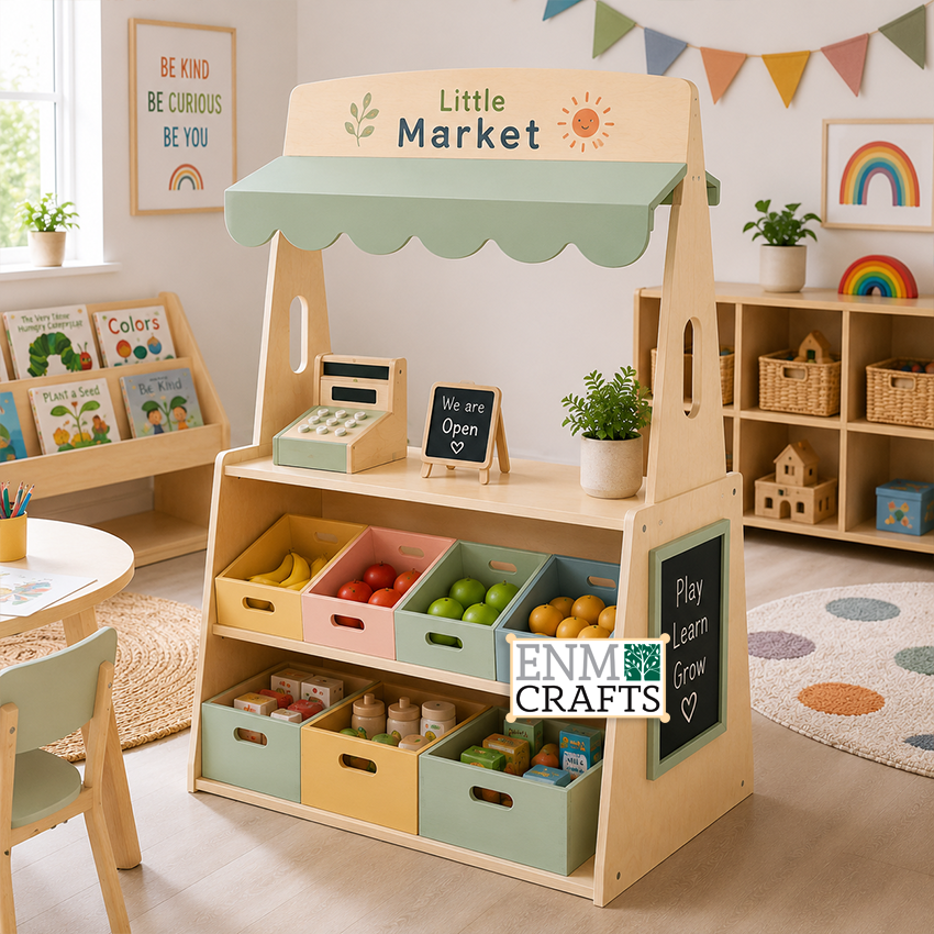 Montessori Play Market Stand 975
