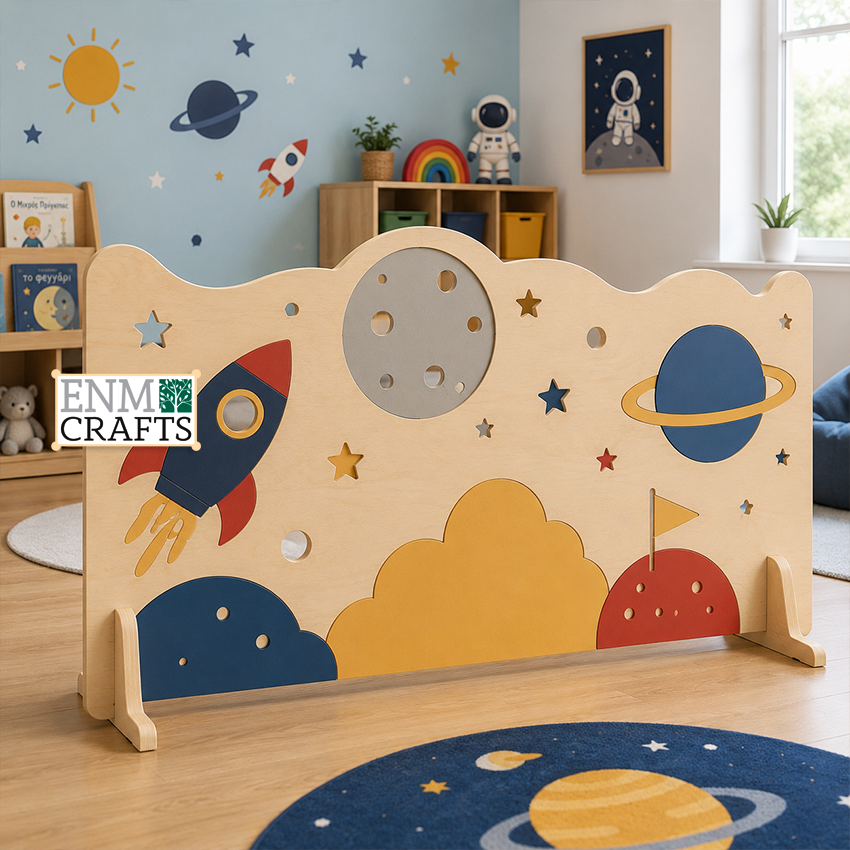 Montessori Ξύλινο Διαχωριστικό Χώρου 
