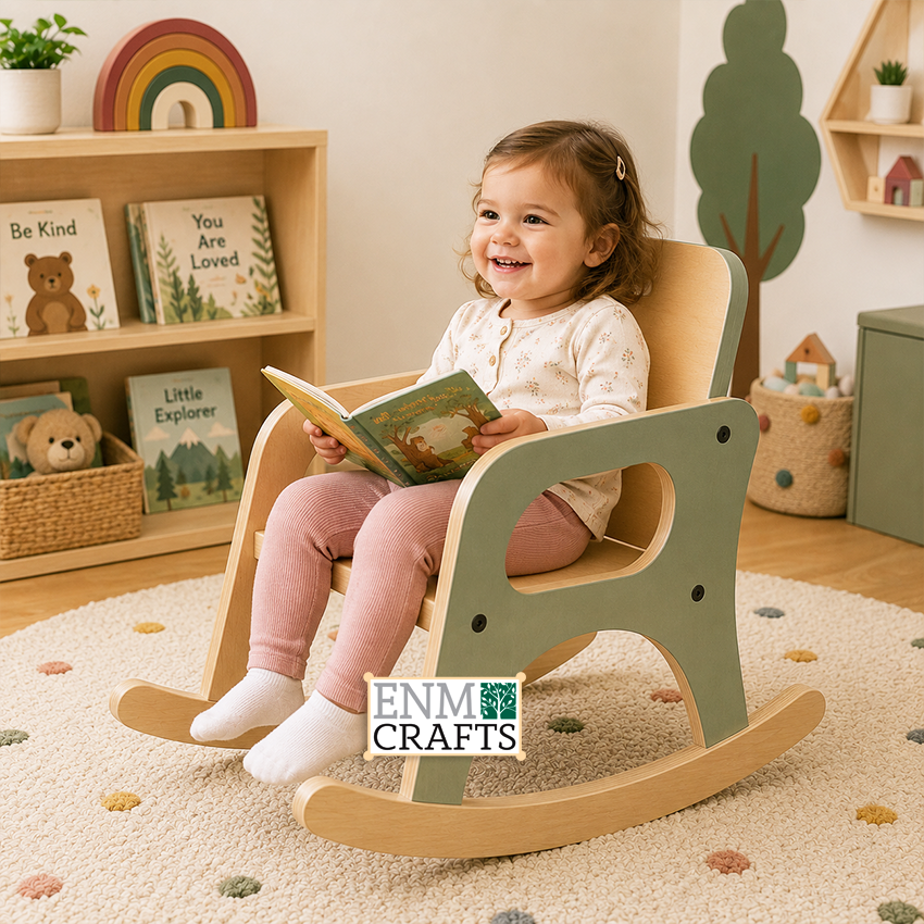 Παιδική Κουνιστή Πολυθρόνα Montessori 9205