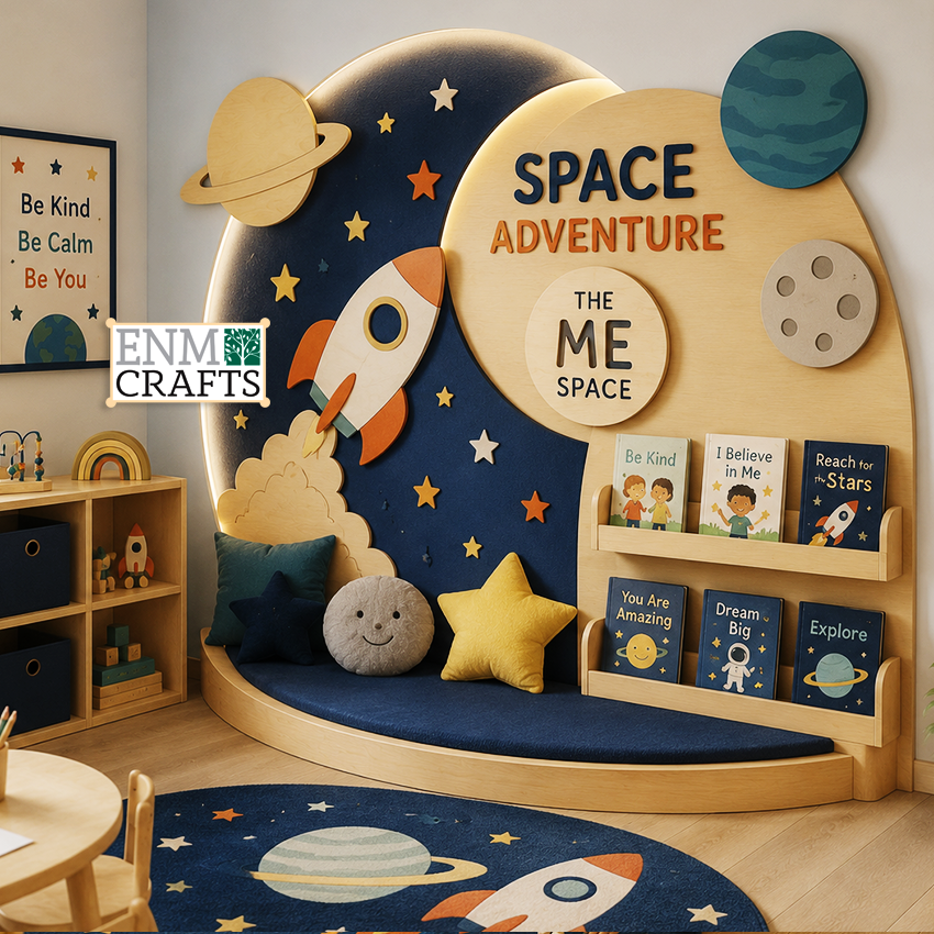 Γωνιά Ηρεμίας & Ανάγνωσης Montessori Space Adventure 9209
