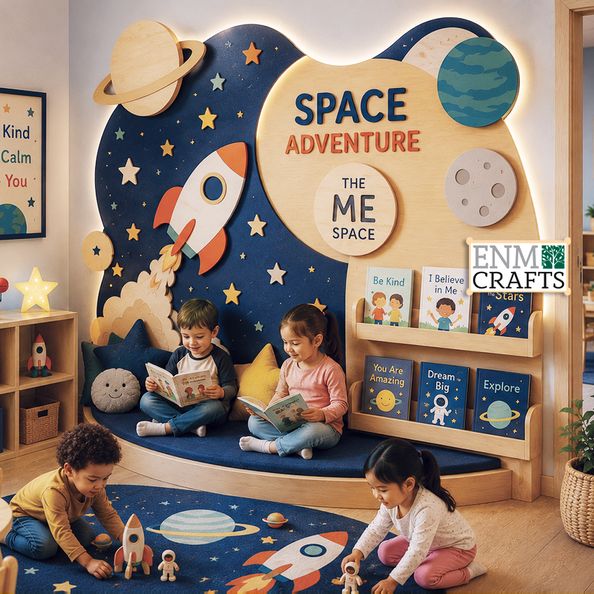 Γωνιά Ηρεμίας & Ανάγνωσης Montessori Space Adventure 9209