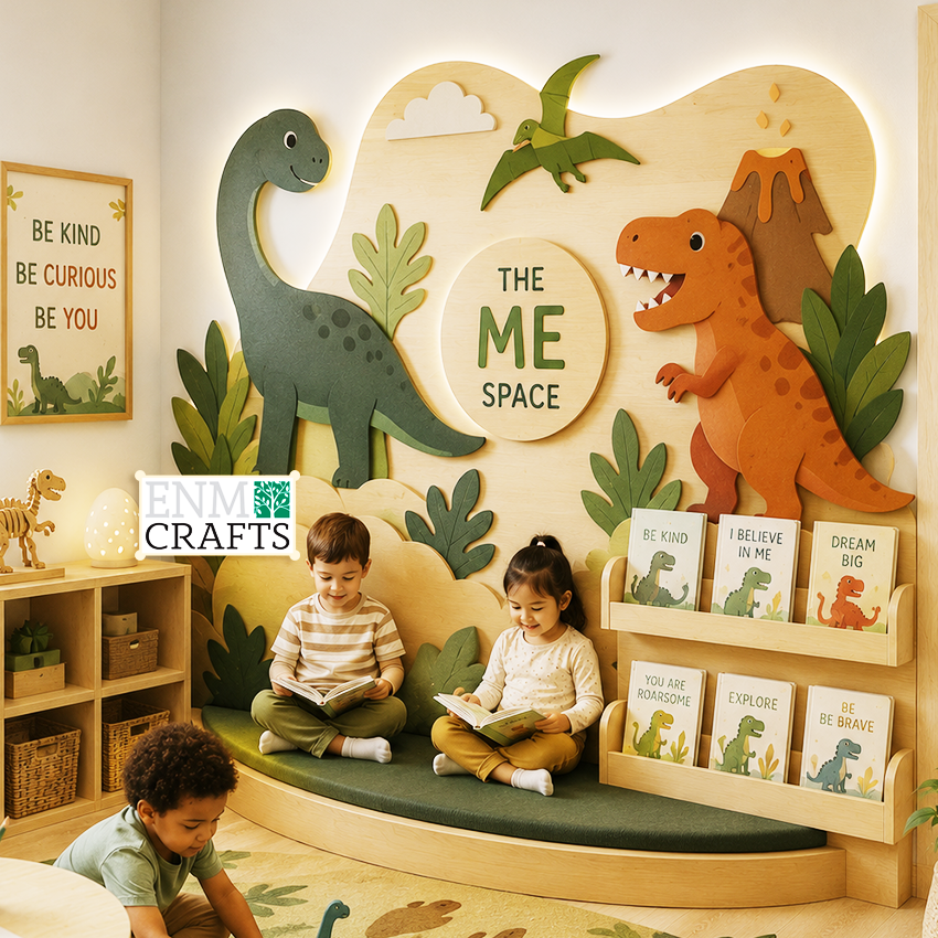 Γωνιά Ηρεμίας & Ανάγνωσης Montessori Dinosaur Discovery 9210
