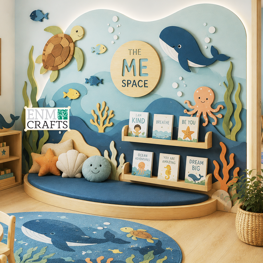 Γωνιά Ηρεμίας & Ανάγνωσης Montessori Ocean Adventure 92100
