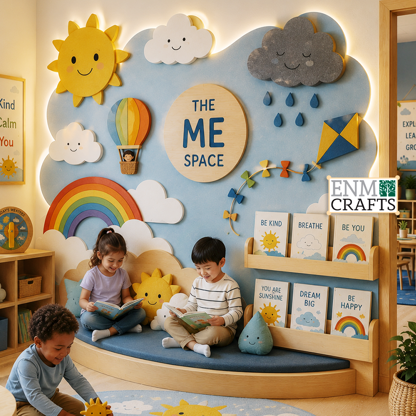 Γωνιά Ηρεμίας & Ανάγνωσης Montessori Sky & Weather 9211