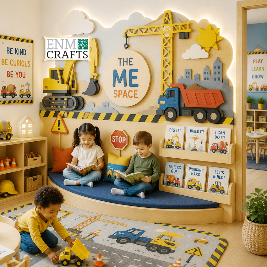 Γωνιά Ηρεμίας & Ανάγνωσης Montessori Construction Zone 9213
