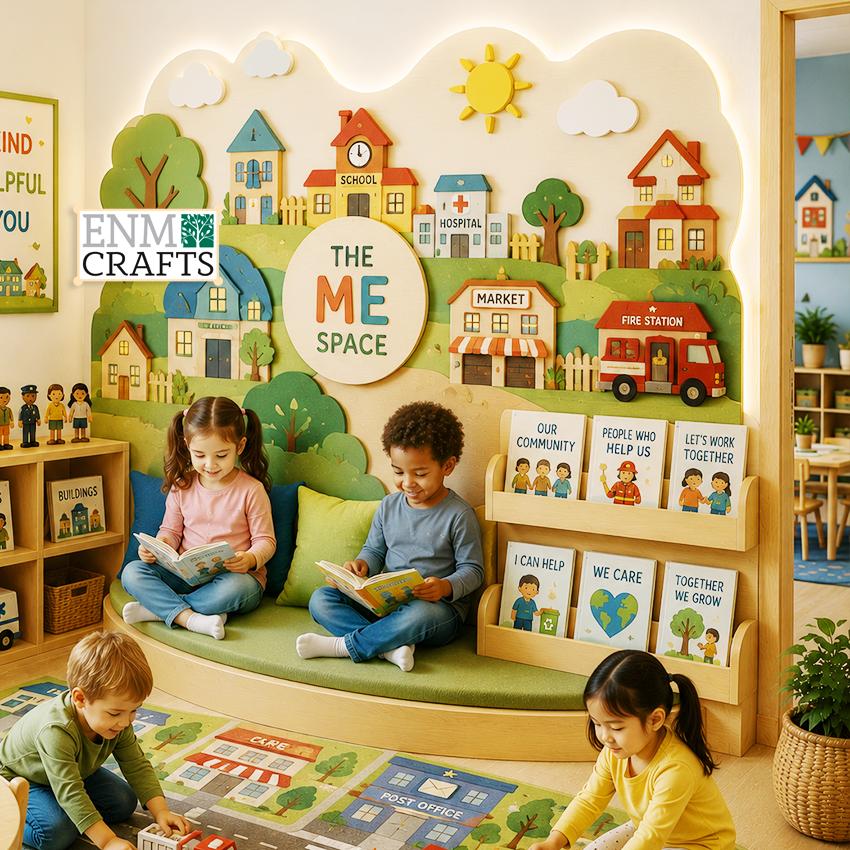 Γωνιά Ηρεμίας & Ανάγνωσης Montessori Η Κοινότητά Μας 9214