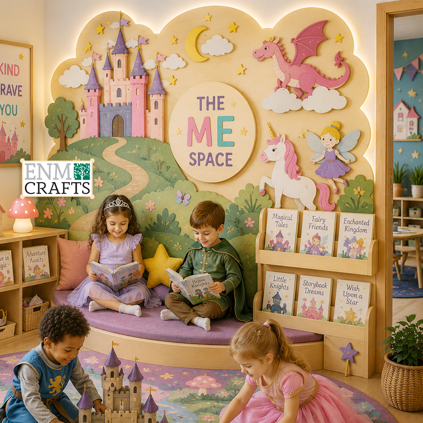 Γωνιά Ηρεμίας & Ανάγνωσης Montessori Παραμύθια & Φαντασία 9218