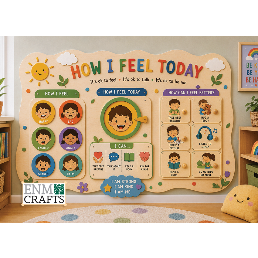 Διαδραστικό Επιτοίχιο Πάνελ Montessori 