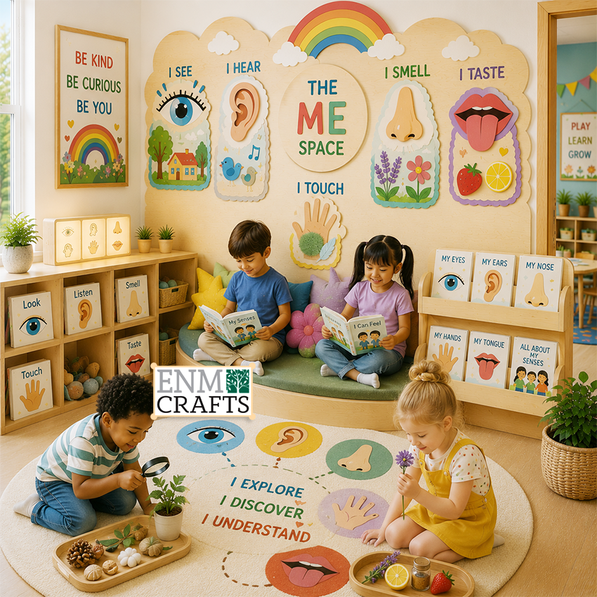 Γωνιά Αισθήσεων Montessori - Διαδραστικός Χώρος Ανακάλυψης 9253