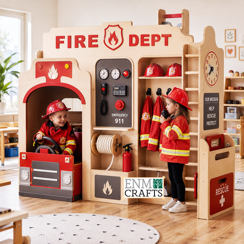 Πυροσβεστικός Σταθμός Montessori – Fire Station Role Play Center 94002