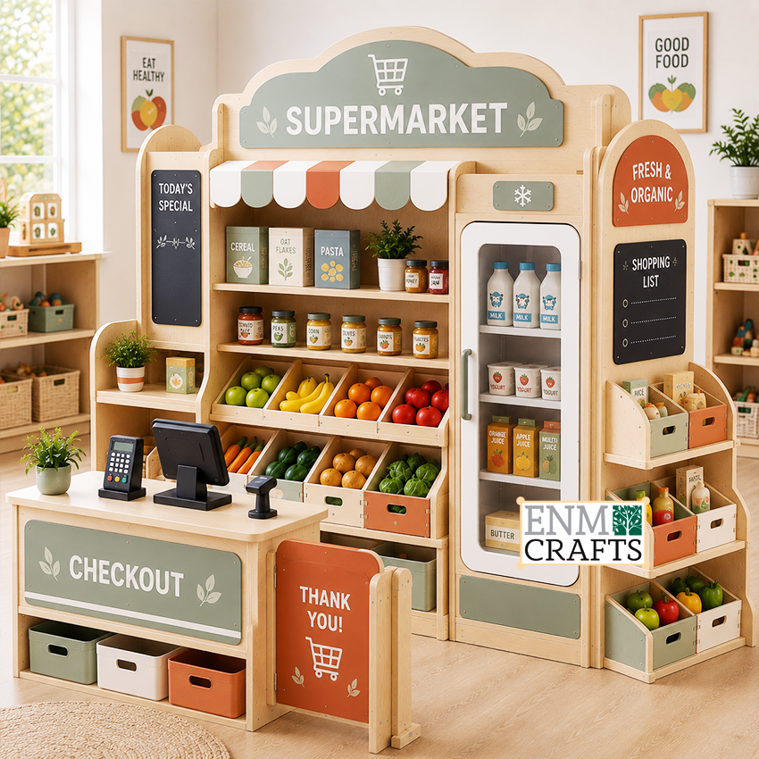 Παιδικό Σούπερ Μάρκετ Montessori – Supermarket Role Play Center 94006