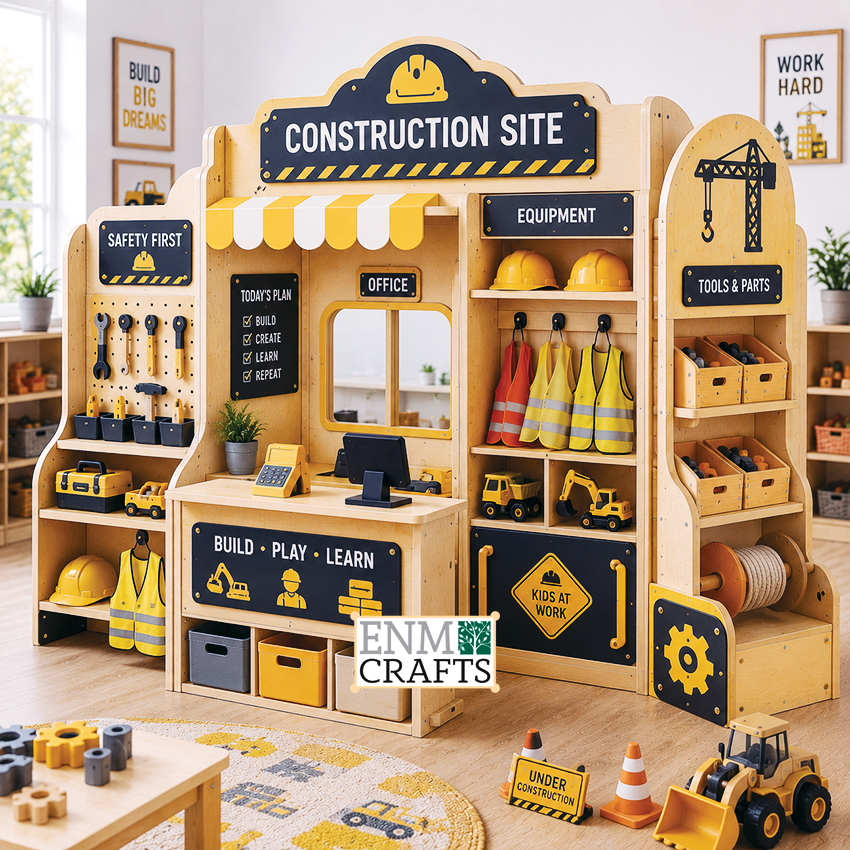 Κέντρο Εργοταξίου Montessori – Construction Site Role Play Center 94007